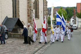 Bittprozession an Christi Himmelfahrt (Foto: Karl-Franz Thiede)